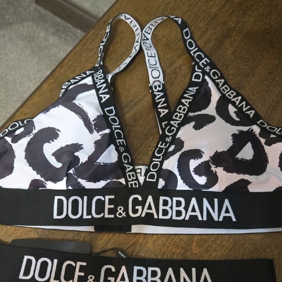 Dolce & Gabbana Black and White Bikini - Picture 4 of 5